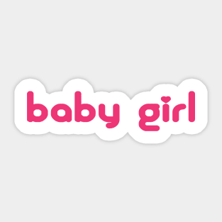 baby girl Sticker